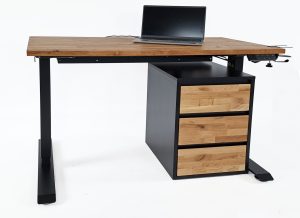 Biurko elektryczne lity dąb